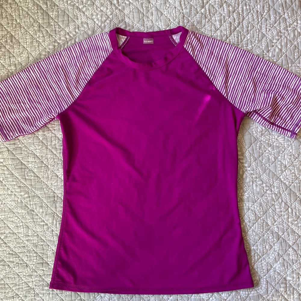 Old Navy Rashguard Swim Shirt Large